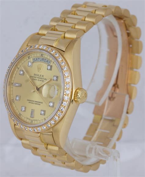 rolex 36mm gold day date